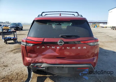 2025 Nissan Pathfinder Sv from USA, damaged, VIN 5N1DR3BA2SC228710